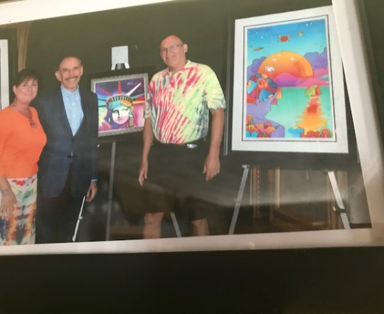 Photo with Peter Max